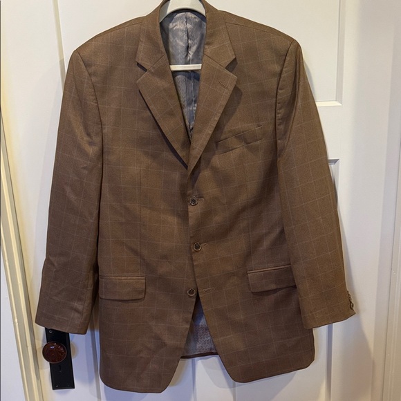 Michael Kors Other - Michael Kors Checkered Brown Blazer